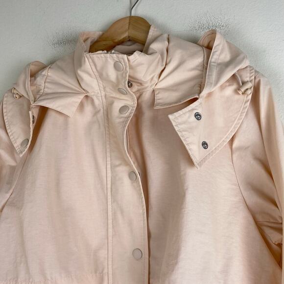 J.Crew Perfect Lightweight Rain Jacket Champagne Cream Size Small - Picture 8 of 14